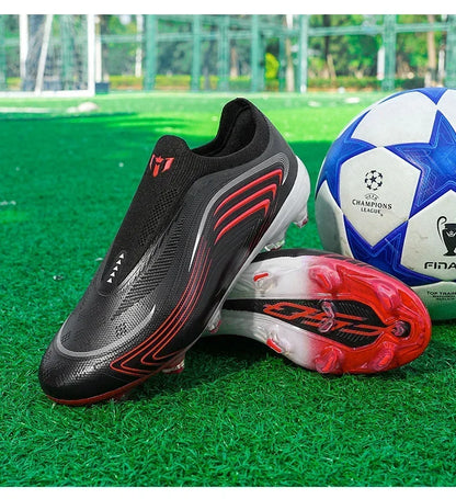 Nouvelles chaussures de football pour hommes, baskets de futsal très populaires, chaussures de football pour matchs sur gazon, entraînement, chaussures de football de haute qualité, crampons antidérapants, pour intérieur