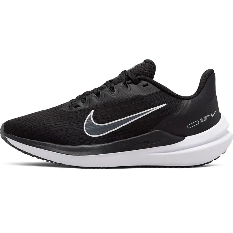 Nike Authentic Air Winflo 9 Women's Lightweight Wear-Resistant Running Shoes DD8686-001
