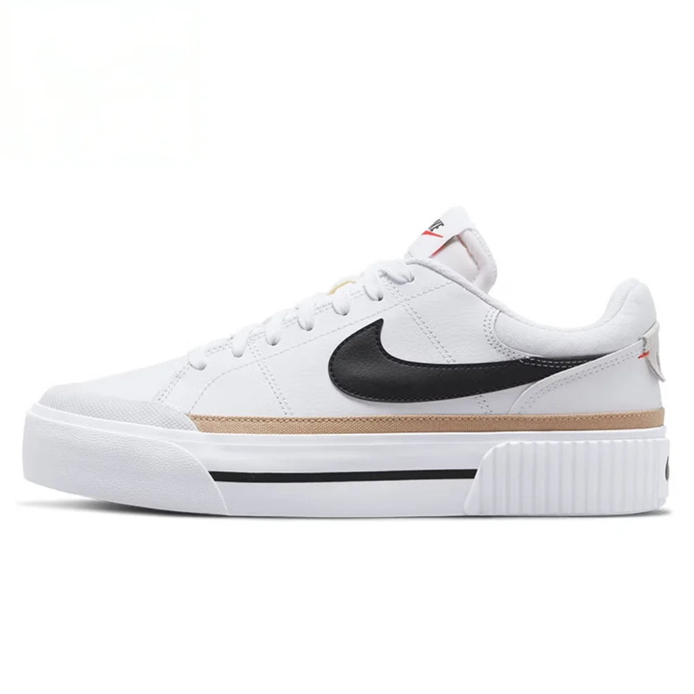 Nike Court Legacy Lit Casual Sneakers Classic Heritage Design Comfortable All-Day Wear Durable Traction Unisex DM7590-100