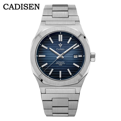 CADISEN Watch for Men Luxury Automatic Men Miyota 8215 Movement Sapphire Crystal 42mm Dial 100m Waterproof  Wristwatches C8200