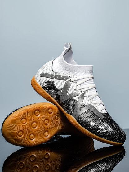 Zapatillas de fútbol para hombre, tacos de alto rendimiento, calzado profesional de fútbol sala, botas rápidas para campo de fútbol, zapatillas originales de entrenamiento para niño