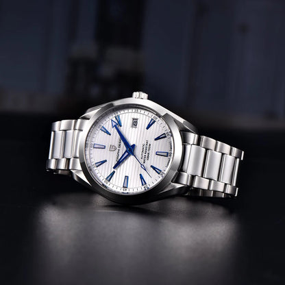 PAGANI DESIGN luxury men’s watch – Mechanical automatic model (calibre 8215), stainless steel, water-resistant, with date display and luminescent hands