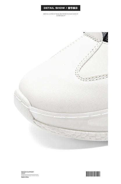 Herren-Sneaker mit drehbarer Schnalle – bequeme, rutschfeste Schnürschuhe für Outdoor-Aktivitäten