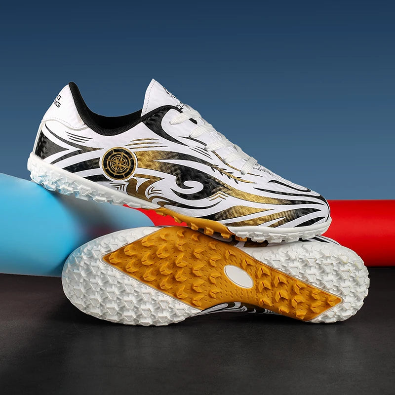 Nouveaux hommes bottes de Football respirantes unisexe livraison directe chaussures de Football en plein air ultralégères chaussures de Sport antidérapantes entraînement Sport