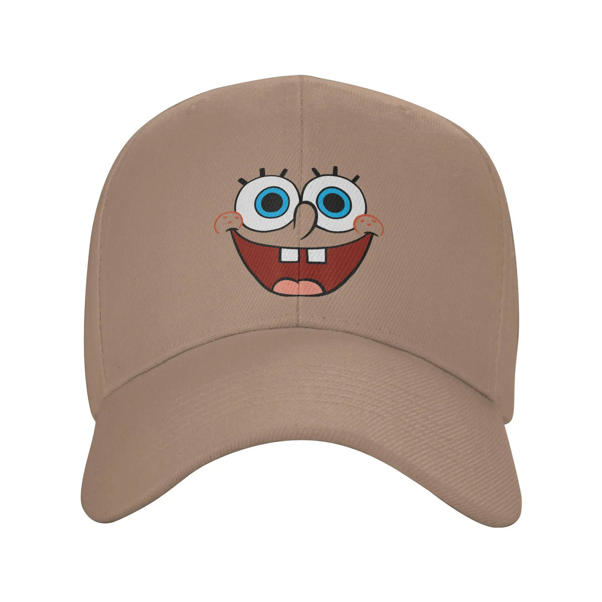 Casquette de baseball « Spongebob » à grand visage souriant, style « Sun », printanière, rétro « y2k », casquette de camionneur pour couple, femmes, tennis, skate et baseball
