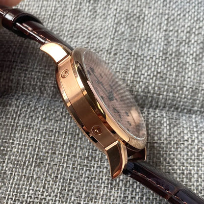 Relógio Automático para Homem Multifunções Data Dia Mês Ano 316L Relógio Mecânico Masculino Caixa Polida Indicador Dia/Noite 42mm