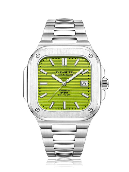 FARASUTE Automatic Mechanical Luxury Men's Watch Miyota9019 Movement Ultrathin 8.9mm Luminous 5ATM Waterproof Wristwatches Male