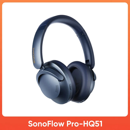 1MORE SonoFlow Pro Wireless Headphones with Active Noise Cancelling, Hi-Res Audio Bluetooth Headphones, 100H Playtime Clear Call Headset