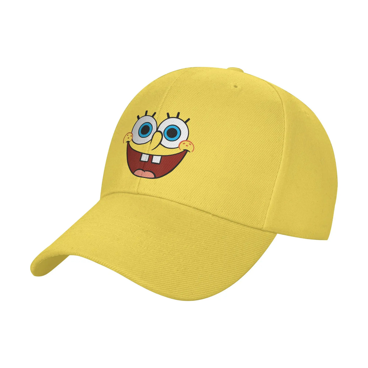 Casquette de baseball « Spongebob » à grand visage souriant, style « Sun », printanière, rétro « y2k », casquette de camionneur pour couple, femmes, tennis, skate et baseball