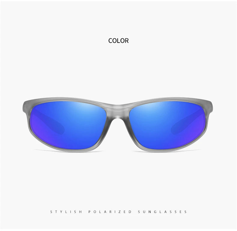 VCKA Men Polarized Myopia Sports Sunglasses Prescription Outdoor Small Frames Women Glasses Optics Custom Eyewear -0.5 To -6.0