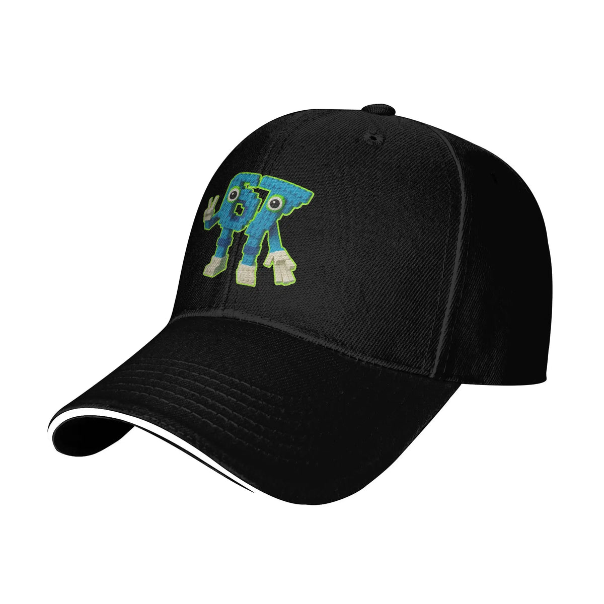 67 Casquette de baseball décontractée avec personnage de mème « Brainrot » – Casquette de camionneur d’été – Casquettes de sport en plein air – Casquettes hip-hop – Casquettes de baseball unisexes
