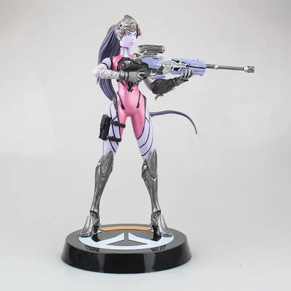 Overwatch : De Pioneer Black Lily Hand Blizzard – Statue de jeu avec accessoires, modèle d'exposition, réglable et mobile