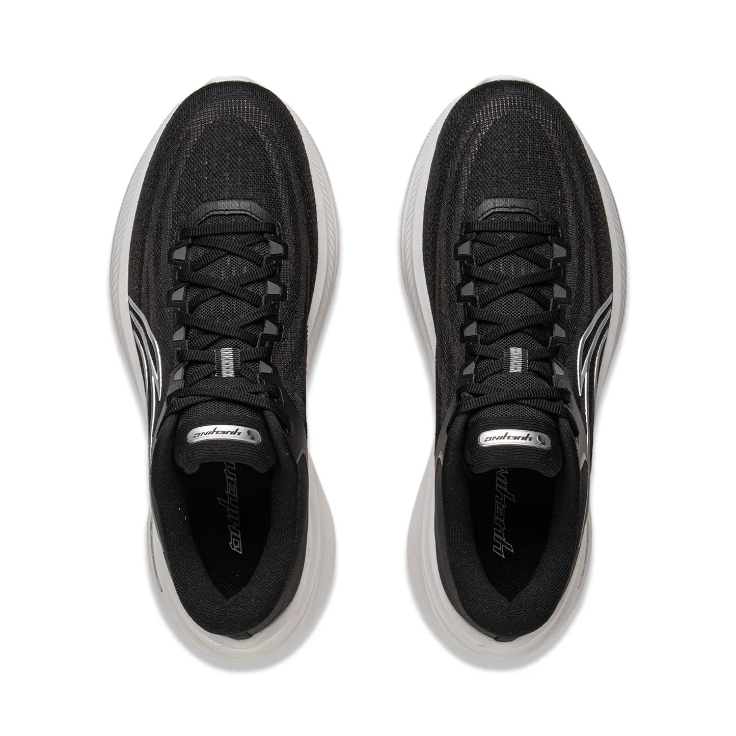 Li-Ning Herren-Laufschuhe YUEYING 5 mit optimierter Dämpfung, breiter Zehenbox, TEMPO BOUNSE, reflektierend, LiNing Sneaker ARHV015 ARHW003