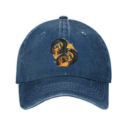 Vintage Dragon Ball Z Attack of Shenron Baseball Caps Men Women Distressed Denim Washed Cap Outdoor Running Golf Gift Hats Cap