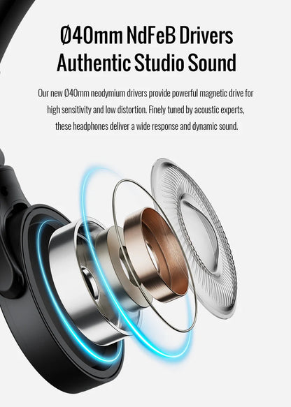 TAKSTAR PRO 70 Professional Studio Monitoring Headphones – Closed-Back Wired Over-Ear Headset for Music Production, DJ, Gaming & Recording