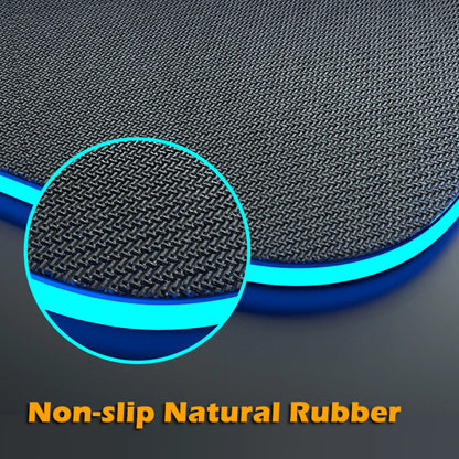 World Of Warcraft LED Backlight Gaming Mousepad Gamer Mousepads RGB Mouse Pad Non-Slip Rubber Deskmats Keyboard Desk Mat WOW