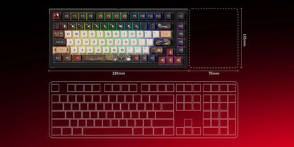 Akko TAC75 HE Magnetic Keyboard 75% Magnetic Switch Rapid Trigger 0.005mm ARGB 8K Polling Rate Wired Gamer Customized Keyboard