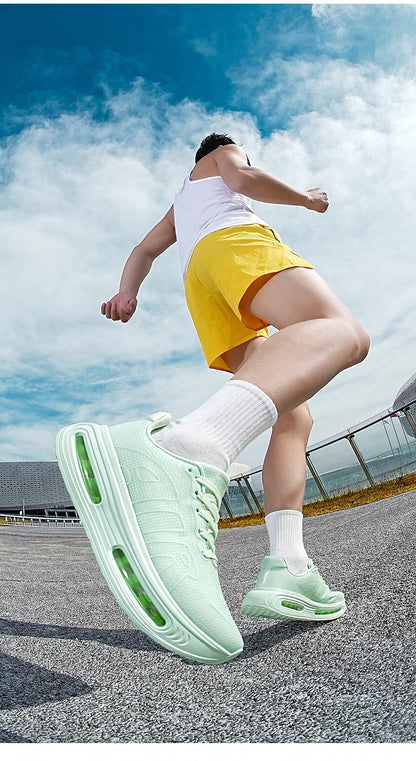 New Men's Sports Running Shoes, Casual Marathon, Breathable Lightweight, Women's Comfortable Athletic Non-Slip Walking Sneakers