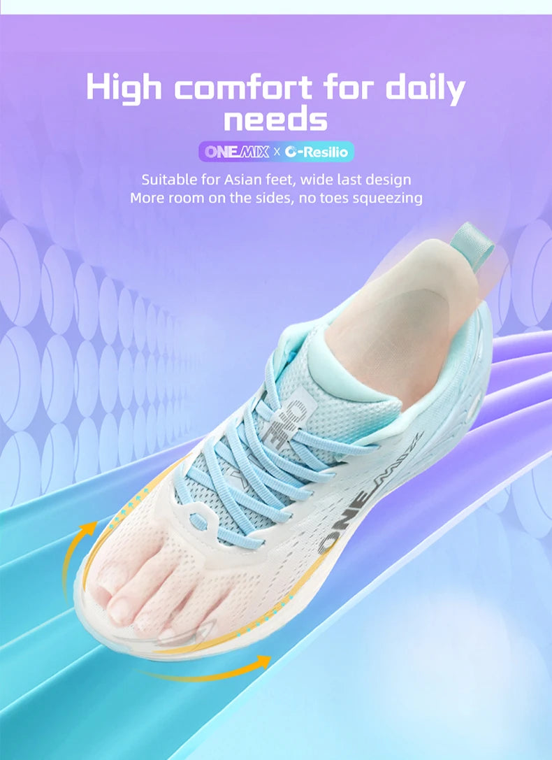 ONEMIX Casual-Laufschuhe, atmungsaktive Sommer-Joggingschuhe für Herren, leichte Gym-Schuhe für Damen, Outdoor-Dämpfungs-Sportschuhe für Herren