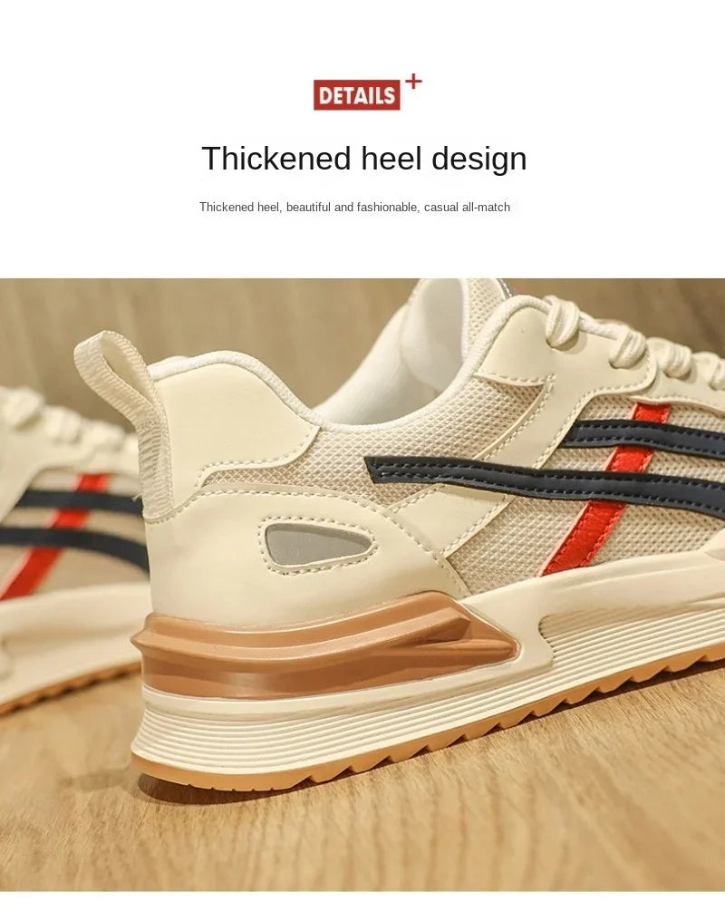 Åndbare sneakers til mænd, afslappede snøresko, sportsløbesko og tennissko til mænd – billige sko på udsalg med gratis levering