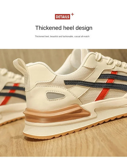 Åndbare sneakers til mænd, afslappede snøresko, sportsløbesko og tennissko til mænd – billige sko på udsalg med gratis levering