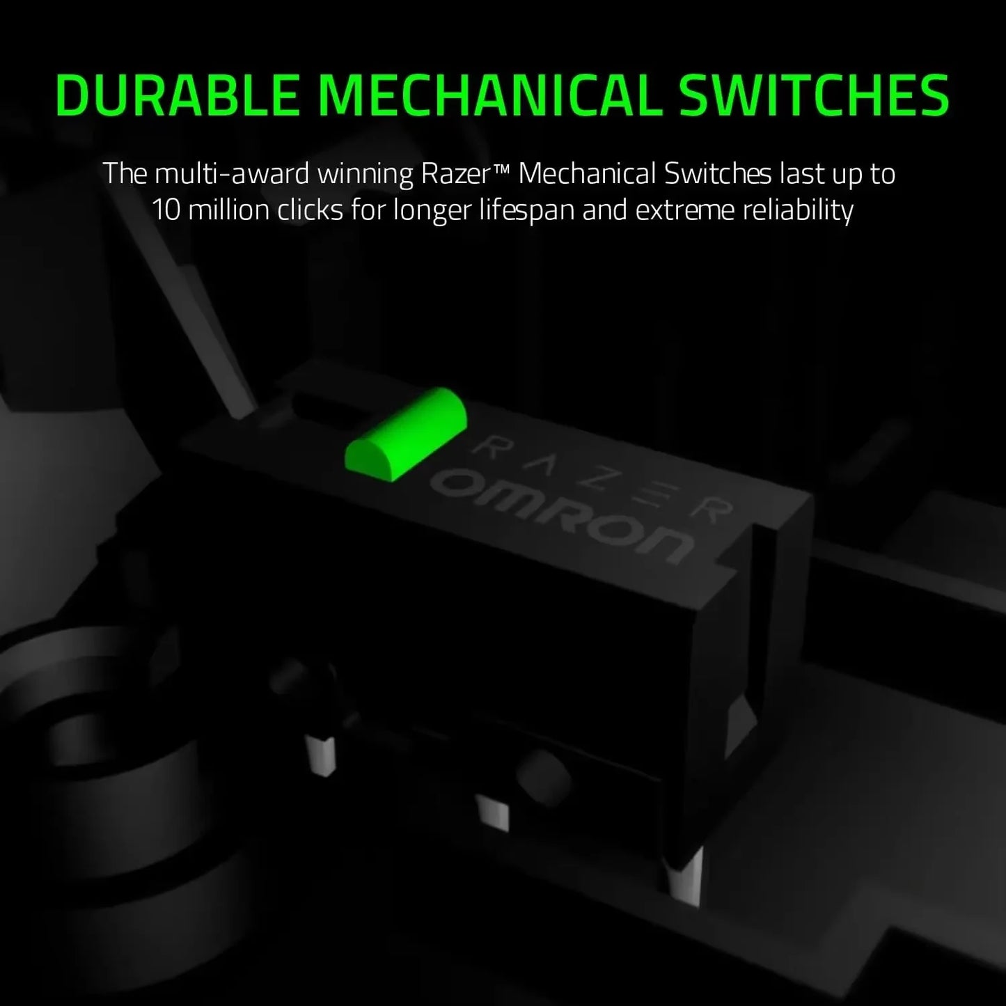 Originálna káblová herná myš Razer s optickým senzorom 6400 DPI pre notebook, optická myš s rýchlou odozvou