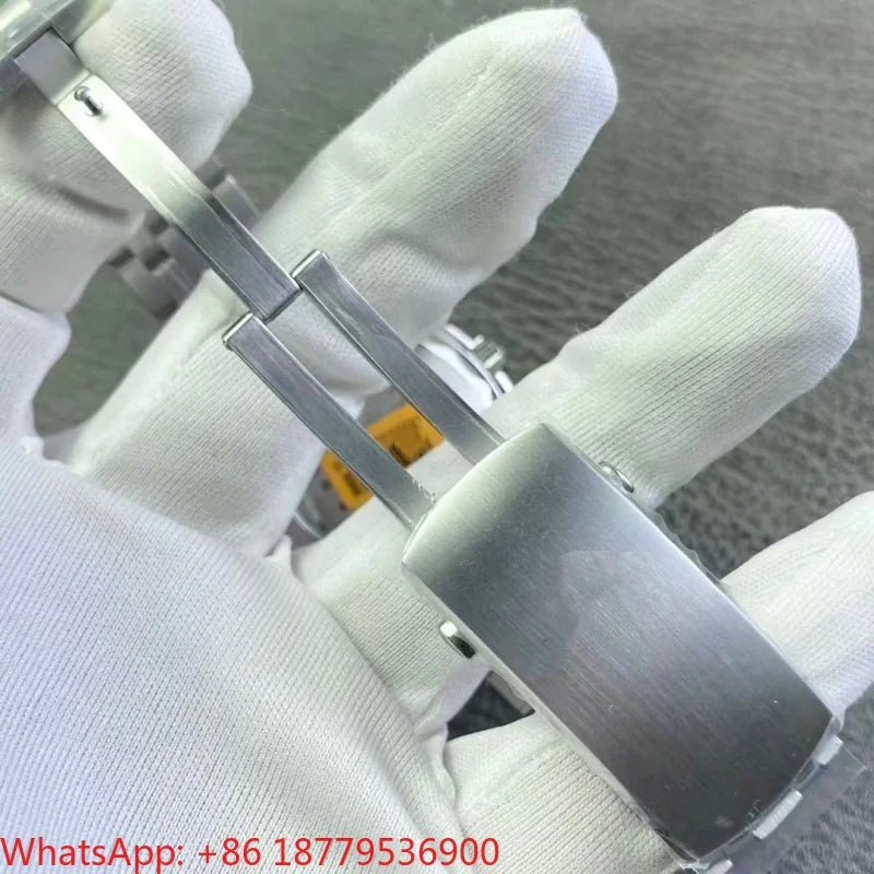 2026 High Quality Men's 904l Stainless Steel Automatic Mechanical 42mm Ceramic Watch Ring Watches Customized