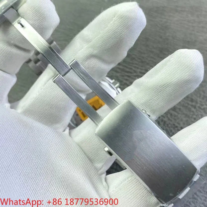 2026 High Quality Men's 904l Stainless Steel Automatic Mechanical 42mm Ceramic Watch Ring Watches Customized