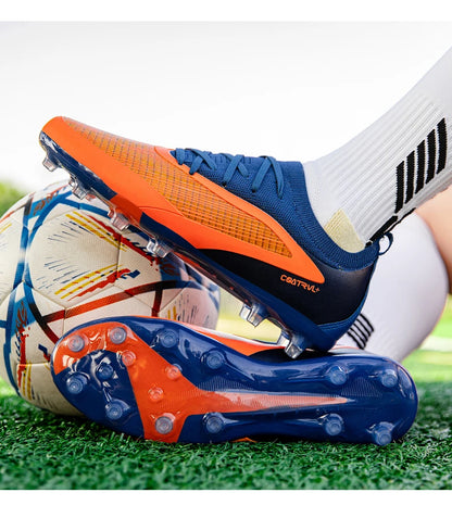 Men's New TF Football Boots Sneakers Professional Society Casual Male Soccer Shoes Futsal High-Quality Football Shoes Training