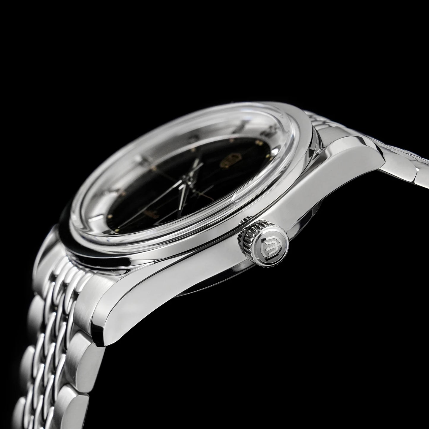 Watchdives WD1954 Arctic Classic 36mm Watch VH31 Sweep Second Movement 316L Stainless Steel Watches Sapphire Crystal Luminova