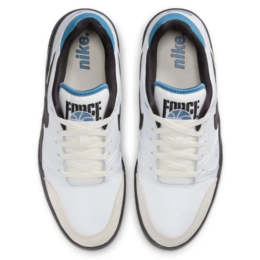 „Nike Ful Force“ žemi bateliai riedlentininkams, vyriški, juodi/balti/mėlyni, HJ7262-100