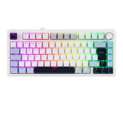 EPOMAKER x AULA F75 ISO-DE Tri-Mode Connectivity QWERTZ German Layout Wireless Mechanical Keyboard with 4000 mAh Battery