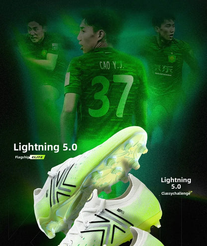 Kelme Herren-MG-Fußballschuhe für Indoor und Kunstrasen, kurze Stollen, professionelle Match-Fußballschuhe, rutschfeste Trainings-Turfschuhe