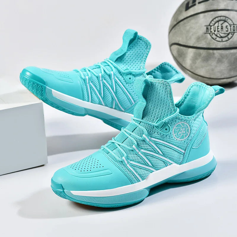 2024 New Dragon B Style Orange Mens Basketball Shoes Size 38-44 Air Cushioning Sport Sneakers Mesh Breathable Training Shoes