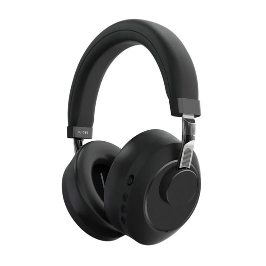 Casque ANC Bluetooth, écouteurs sans fil supra-auriculaires, casque à réduction de bruit pliable, casque stéréo avec micro, son HiFi