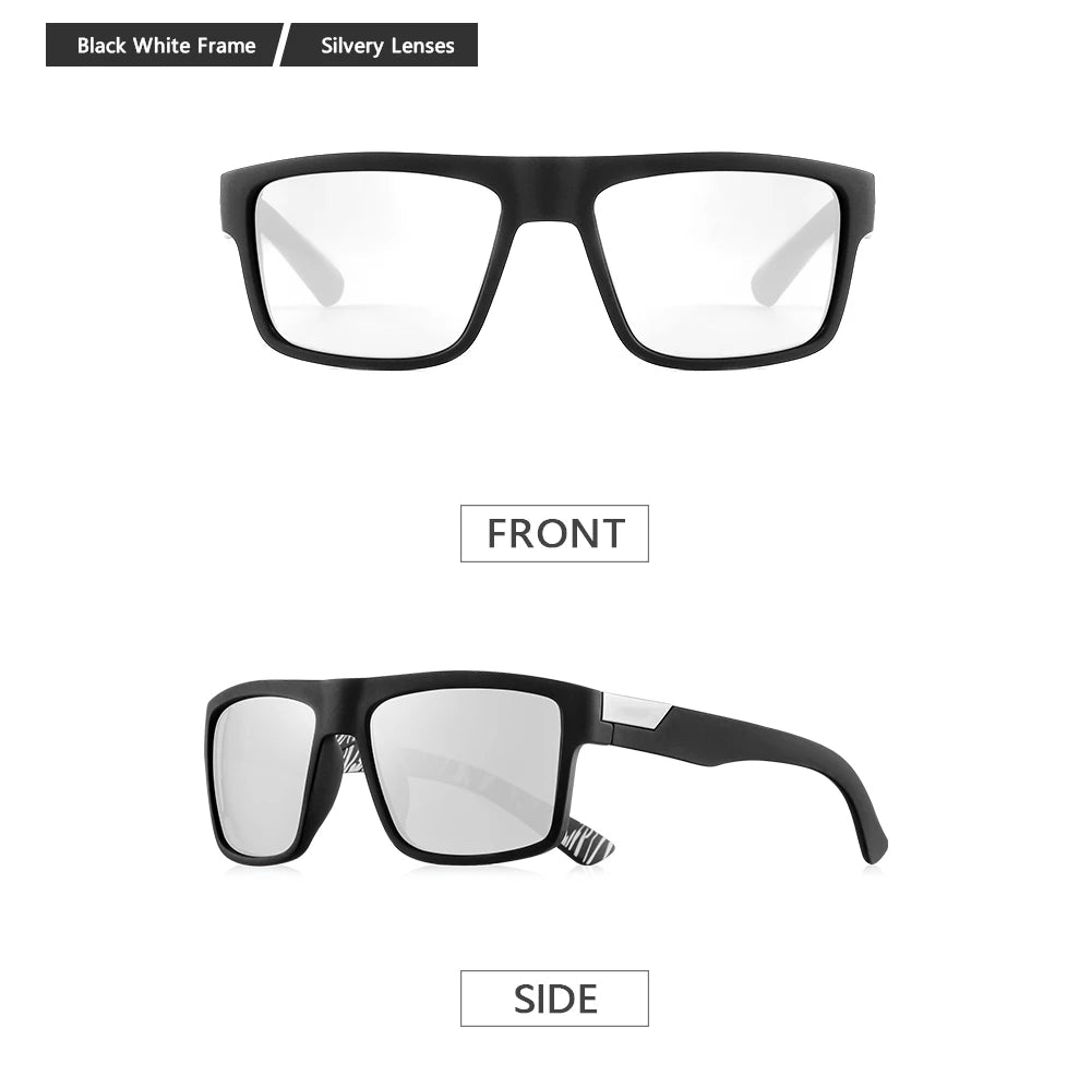 CRIXALIS Full Frame Square Fashion Sunglasses Men Driving Fishing Running Outdoor Various Colors To Choice Anti-reflective UV400