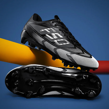 Nouvelles Chaussures de Football de Qualité pour Hommes Antidérapantes, Crampons de Football Ultralégers TF/FG pour Garçons