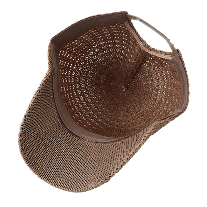 2025 New Summer Breathable Mesh Baseball Cap Snapback Hat Outdoor Sport Sunscreen Trucker Hats For Women Men Sunhat