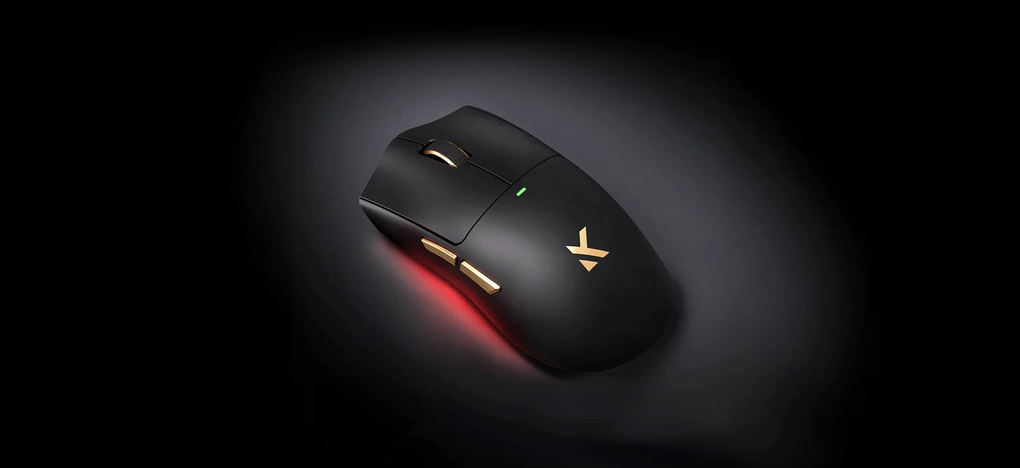 MCHOSE K7 Ultra bežični gaming miš PAW3950, dvostruka 8K stopa odziva, lagani magnetski stalak za bežično punjenje, za e-sport i ured
