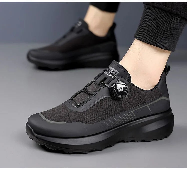 Baskets de plein air pour homme, nouvelles chaussures de sport à semelle épaisse pour le printemps et l'été, chaussures de randonnée pour homme, chaussures décontractées pour homme