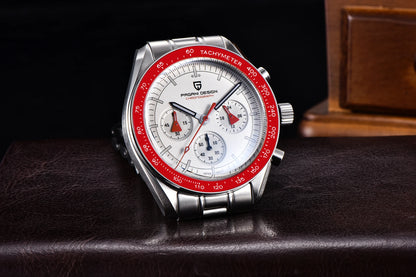 PAGANI DESIGN AK Project Mars Men's Watches Top Luxury Quartz Watch For Men AR Sapphire Speed Sport Chronograph Automatic Date