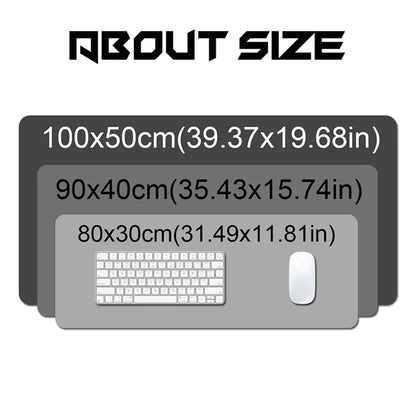 Xxl Mouse Pad God of War Desk Mat Gaming Accessories Keyboard Computer Mousepad Gamer Large Pc Cabinet Office Table Carpet Rug