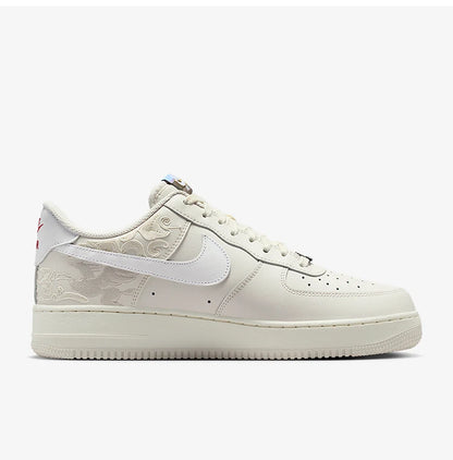 „Nike“ originalūs „Air Force 1“ vyriški žemi bateliai su oro pagalvėlėmis, kasdienio stiliaus, IQ1119-011