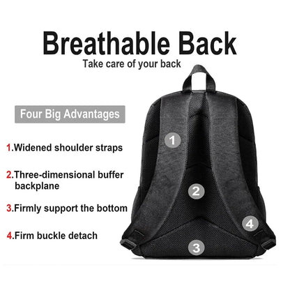 Hot Game Design-F-FortniteS Kid Backpacks Boys and Girls Student Birthday Gift Child School Bags Unisex Camping Durable Rucksack