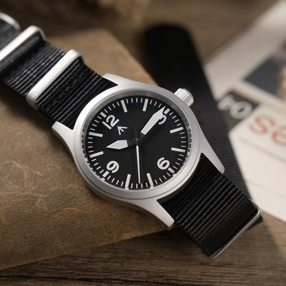 Militado New ML05 Sweep Seconds Movement VH31 Sapphire Super-LumiNova  BGW9 High Transparency AR Coated 38mm Vintage Watches