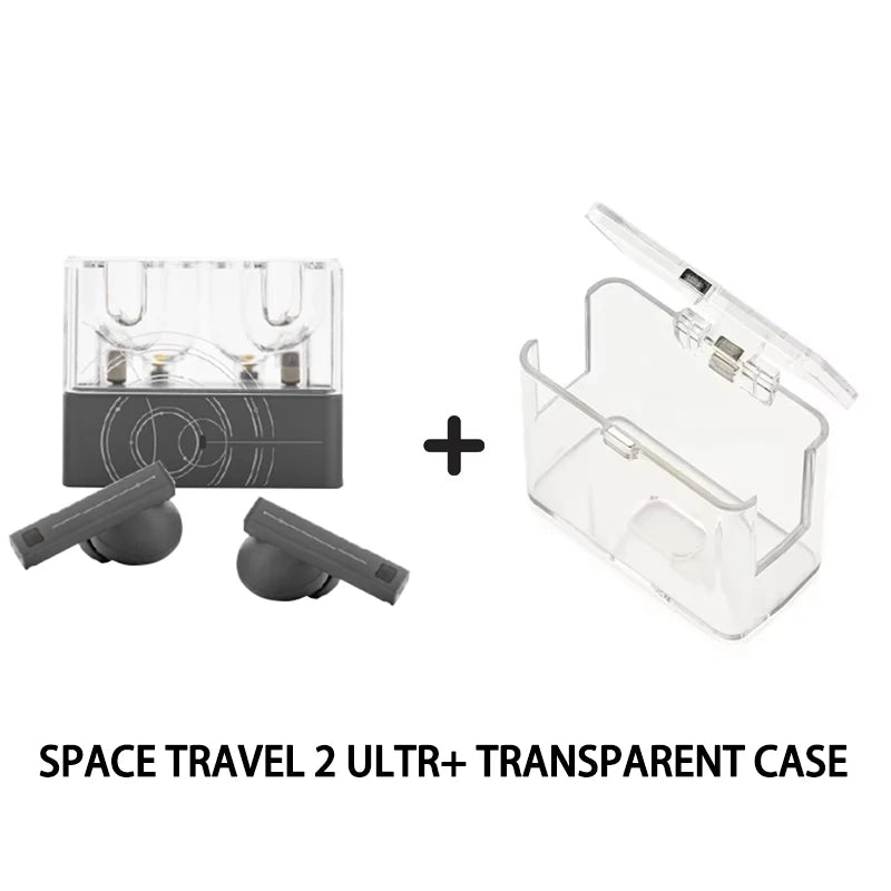 MOONDROP Space Travel 2 ULTRA TWS Bluetooth Earphones with ANC, LDAC Hi-Res Audio, Bluetooth 6.0, 55ms Low Latency Gaming Earbuds