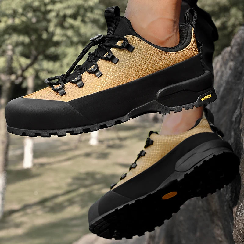 2025 New Mountaineering Shoes Outdoor Hiking Sports Shoes Men's Non Slip Hunting Leisure Walking Shoes Size 37-45