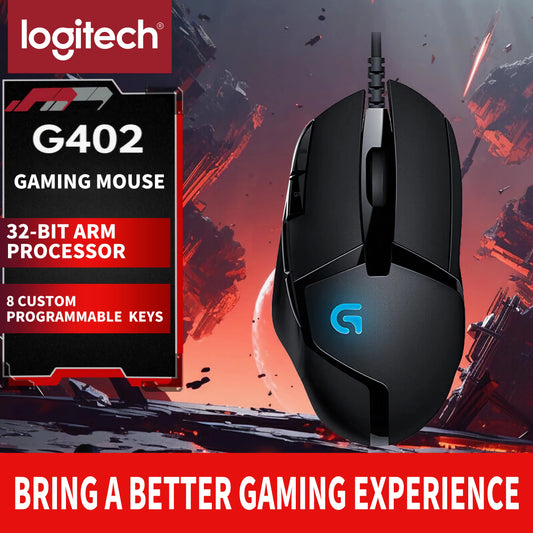 Logitech (G) G402 Gaming Mouse Wired Mouse E-sports Mechanical Macro Programming Mouse CSGO Chicken Dinner Computer Competitive