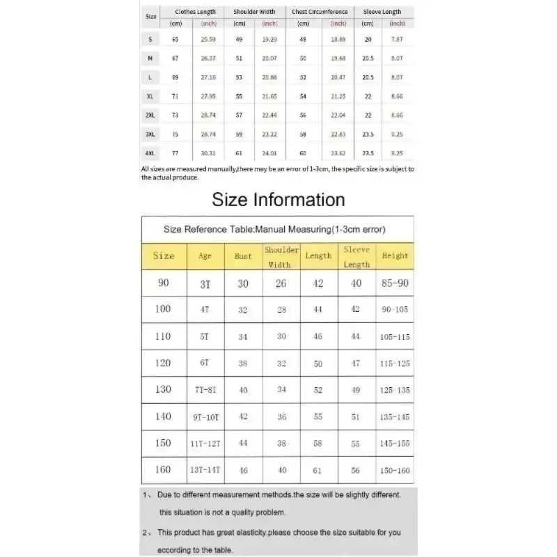 2025 Dragon Ball Animation New Goku Joint T-Shirt Summer Men's and Women's American Loose Casual Parent-Child Short Sleeve Top