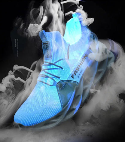 Sneakers casual viola alla moda per donna e uomo, scarpe da corsa Blade, taglie grandi 48, scarpe sportive leggere e traspiranti, sneakers da uomo in rete